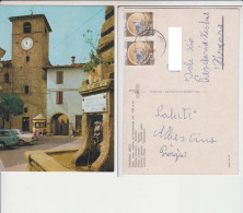 Delcampe - Fanano (Modena): Piazza Corsini - Scorcio. Cart. Anni '70 Vg 1983 (auto D' Epoca, Animata) - Modena