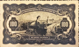 Luxembourg Francs Photocopy - Luxembourg