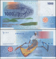 Comoros. Banknote 1000 Francs. 2005 (2012). Unc. Paper. Cat# P.16b - Comore