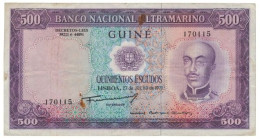 Guiné-Bissau - 500 Escudos - 27.7.1971 - Pick 46 - Honório Barreto - Portuguese Guinea - Guinea-Bissau
