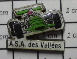 1315a Pin's Pins / Beau Et Rare / SPORTS / AUTOMOBILE F1 ASA DES VALLEES - Automovilismo - F1