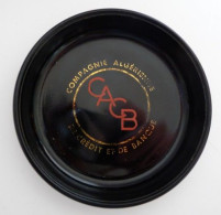 PAT14950 CENDRIER  CACB     COMPAGNIE ALGERIENNE DE CREDIT ET DE BANQUE - MAGNIER BLANGY - Glass