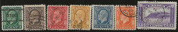 Delcampe - Canada .  SG  .    319/325      .       O      .    Cancelled - Gebraucht