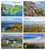 Falkland Islands 6 New Postcards - Falkland Islands
