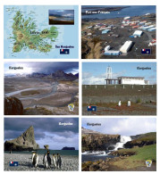TAAF Kerguelen Islands UNESCO 6 New Postcards - TAAF : Franse Zuidpoolgewesten