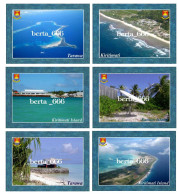 Kiribati 6 New Postcards - Kiribati