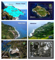 Pitcairn Island 6 New Postcards - Pitcairn