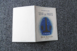 Petit Calendrier - Parfumù Soir De Paris 1965 - Bourjois - Big : 1961-70