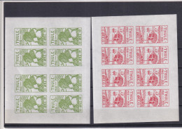 THULE 1935-36 N°1-5 NON DENTELLATI MNH 8 SERIE COMPLETE - Thule