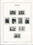 Espagne - 1996 - Supplément Feuilles Leuchtturm - Avec Pochettes Transparentes - 8 Pages - - Pré-Imprimés