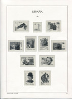 Espagne - 1998 - Supplément Feuilles Leuchtturm - Avec Pochettes Transparentes - 9 Pages - - Pré-Imprimés