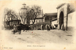 Delcampe - CPA ALGERIA Geiser 5 Médeah Porte De LAGHOUAT (756971) - Laghouat