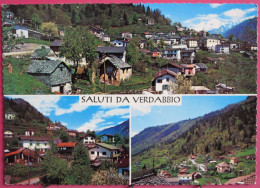 Visuel Pas Très Courant - Suisse - Saluti Da Verdabbio Sopra Grono - Grono
