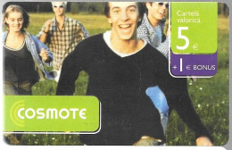 CARTE-PREPAYEE-ROUMANIE-COSMOTE-5€-Exp28/11/2009-Plastic Epais-Gratté-TBE - Romania