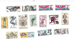 Collection De 85 Timbres Oblitérés - Lots & Serien