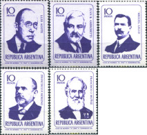 283267 MNH ARGENTINA 1966 CELEBRIDADES - Fossils