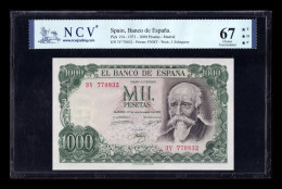 España Spain 1000 Pesetas José Echegaray 1971 Pick 154 Serie 3Y NCV 67 TQP Sc Unc - 1000 Pesetas