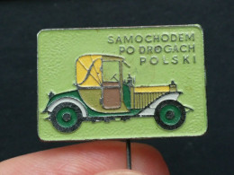 BADGE Z-35-20 - AUTO CAR, Voiture Ancienne, Oldtimer, Vintage Car Poland, Polska, FORD - Ford