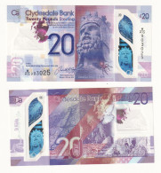 CLYDESDALE BANK  £20 , 2019 , UNC - 20 Pounds