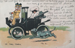 Car - Automobile // Humor  Illustrator Signed No 12. 1904 - Altri & Non Classificati