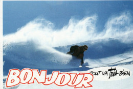 Delcampe - -  BONJOUR  TOUT VA Très BIEN  - - Wintersport