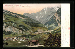 AK Elm, Kurhaus Und Dorf Elm Gegen Die Sardona  - Elm