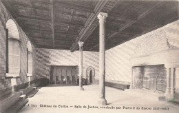 [-5%] SUISSE - Château De Chillon - Salle De Justice - Pierre II De Savoie - Jullien Frères Phot Edit - Carte Postale An - Veytaux