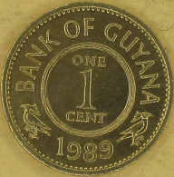 GUYANA 1989 1 Cent - Guyana