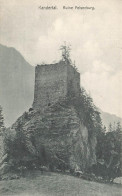 [-5%] SUISSE - Kandertal Ruine Felsenburg - Chr Brennenstuhl - Rocher - Carte Postale Ancienne - Kandergrund
