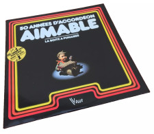 Album (2 Vinyles 33 Tours)   Aimable  50  Années D' Accordéon La Boite à Punaises - Disco & Pop