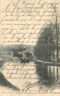 54 Maxéville, Le Canal, Péniche..., Carte Pionnière Affranchie 1904 - Maxeville
