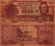Paraguay, 1.000 Guaranies 2005, Pick 222(b), FI (small Serial Number) - Paraguay