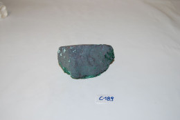 C189 Rhodochrosite Malachite Brochantite Verte - Fossilien