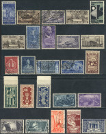 ITALY: Lot Of Interesting Stamps, Used And Mint (many MNH), General Quality Is Fine To Very Fine, Scott Catalgo Value US - Unclassified