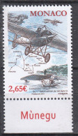 Monaco.2014.First Air Rally Centenary.1 ST.MNH - Autres & Non Classés
