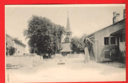 MKL-27  Jussy Centre, Petite Animation. Eglise.  DS NC - Jussy