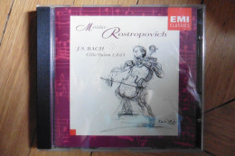 CD Musique Classique - Mstislav Rostropovich J.S. Bach Cello-Suiten 1, 4 & 5 - Classical