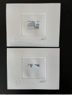 Monaco 2018 YT 3136 Epreuve D'artiste Proof Frères Des écoles Chrétiennes 1968 Fondation De L'école BLEU BLUE - Autres & Non Classés