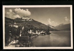 AK Walchwil, Teilansicht Mit Rossberg  - Walchwil