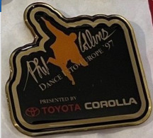 TOYOTA COROLLA - PHIL COLLINS - DANCE INTO EUROPE '97 - PRESENTED BY - VOITURE - CAR - AUTOMOBILE - AUTO - (ROUGE) - Toyota