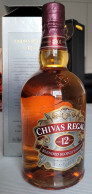 Bouteille De WHISKY CHIVAS 12 Years Old Avec Sa Boîte D'Origine Année  2018 - Whisky