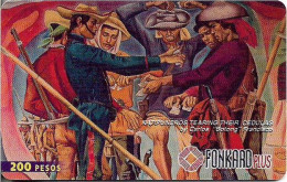 Philippines - PLDT (Chip) - Katipuneros Tearing Their Cedulas - Exp.30.06.1999, Chip IN2, 200₱, Used - Philippinen