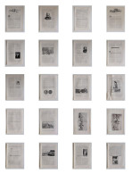 GIUSEPPE GARIBALDI - 20 Fogli Di Rivista Con Illustrazioni 1900 Circa - Altri & Non Classificati