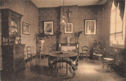 [-5%] BELGIQUE - Gierle Leiz Thielen - Pensionnat Des Religieuses Ursulines - Parloir - Table - Carte Postale Ancienne - Lille