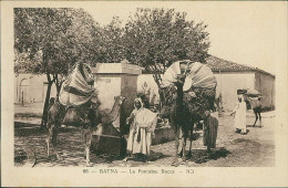 Delcampe - ALGERIA / ALGERIE - BATNA - LA FONTAINE BOCCA - EDIT ND - 1920s (13197) - Batna