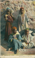 Delcampe - ALGERIA / ALGERIE - SCENES ET TYPES - ENFANTS NEGRES - EDITION DES GALERIES DE FRANCE ALGER - 1920s (13198) - Kinder