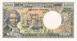 BILLETE DE OUTRE MER DE 5000 FRANCS DEL AÑO 1996 (BANKNOTE) - French Pacific Territories (1992-...)