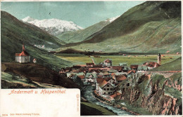 [-5%] SUISSE - Andermatt U Hospenthal - Colorisé - Gebr Wehrli Kiichberg Zurich - Oblit 1903 - Carte Postale Ancienne - Hospental