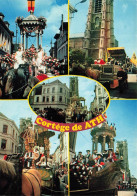 [-5%] BELGIQUE - Ath - 7800 - Cortège - Dernier Dimanche Daoût - Animé - Colorisé  - CIM - 3 CP 81 2879 - Carte Postale - Ath