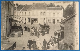 Cappellen 1908: Statieplein Très Animée Et Rare - Kapellen